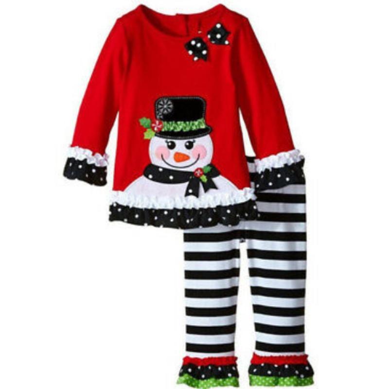 Weihnachtskleidung Kinder Nikolaus Set Kinder Spitzenhose Zweiteiliges Set