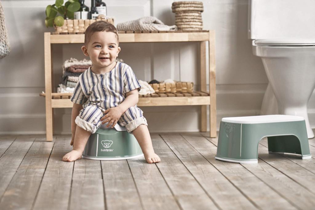 BabyBjörn Smart Potty Deep Green/White (Japan Official Product with Warranty)
