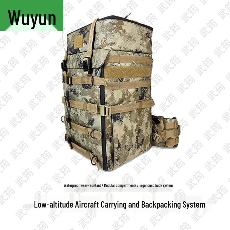 Drone Pilot Carrying Backpack