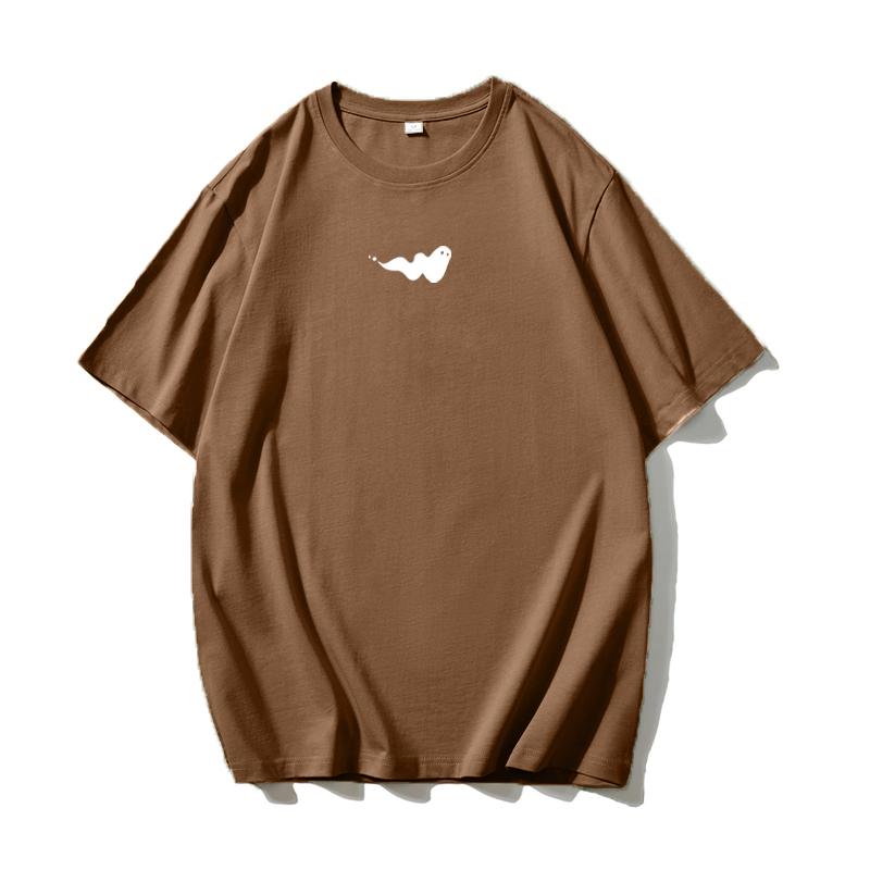 Shellsuning Oversized Printed T Shirts for Women Summer New Casual Vintage O-neck Cotton Soft Basic Tees Streetwear Couple Clothes Korean Gothic Tops