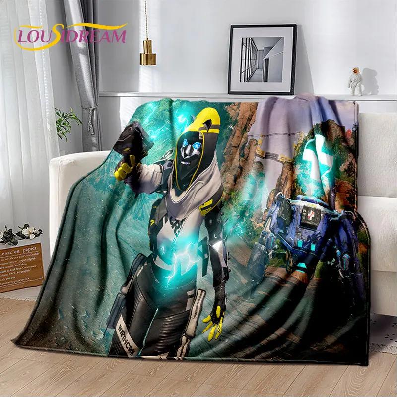 A-Apex Legends Game Gamer Cartoon Soft Plush Blanket,Flannel Blanket Throw Blanket for Living Room Bedroom Bed Sofa Picnic Cover