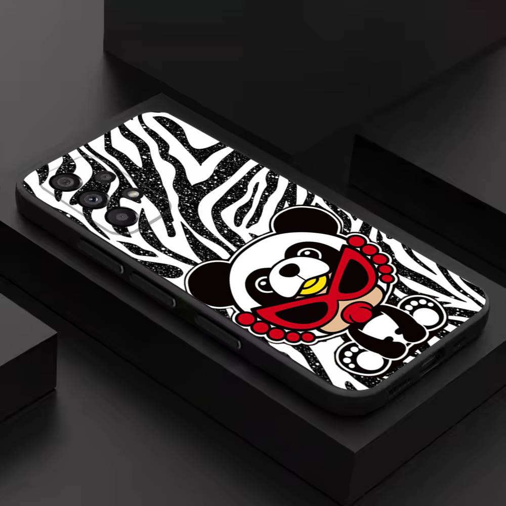 

Leopard H-Hysteric M-Mini Phone Case For Samsung S 26,25,24,23,22,30,21,10,9,Ultra,Plus,Lite,FE,4,5G Black Soft Case SamsungS26