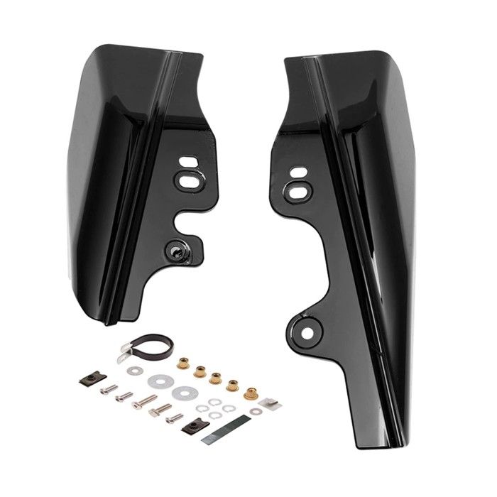 Déflecteur de cadre intermédiaire pour Harley Davidson Touring 01-08 Craftride WA4 noir