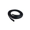 Car Door Seal Glass Weatherstrip Rubber Construction Non Deformation Easy Installation Direct Replacement Black