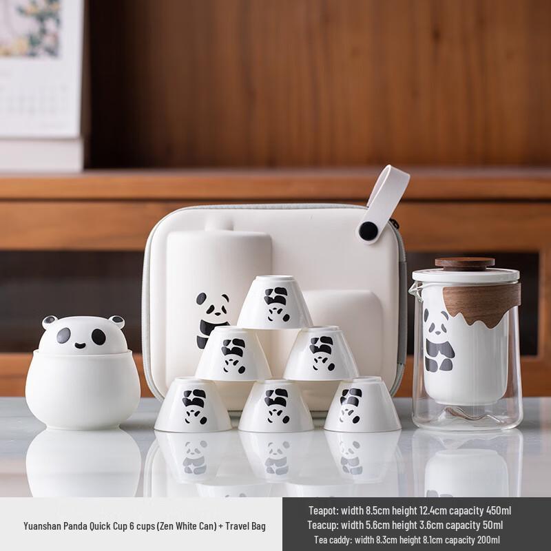 

Panda Travel Tea Set