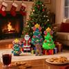 Christmas Building  , Christmas Tree,  Claus Puzzle Building Toys, Adult High-Difficulty Puzzles