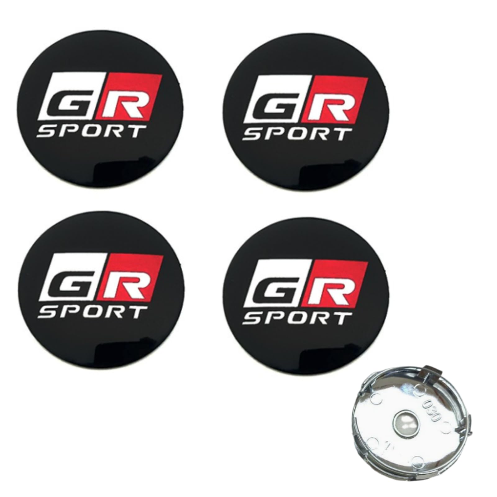 GR Sports Hub Cap Wheel Cover Wheel Center Cap Center 60MM