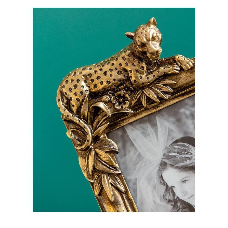 6/7 Inch Gold Plated Photo Frame High Quality Pictures Frames Figures Portrait Framed Art Modern Decor Wedding Anniversary Gifts