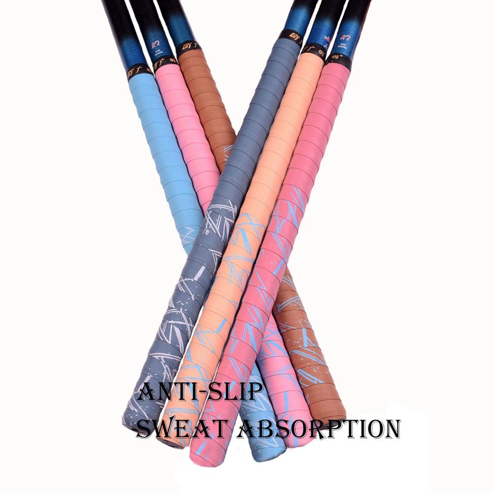 Fishing Rod Handle Adhesive Absorb Sweat Belt Fishing Rod Wraps Tape Fishing Rod Cover Handle Accesorries 200cm x 2.5cm x 2.0mm