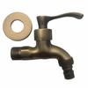 Bronze Keramik Ventilkern Drachen Armatur Bronze Oberfläche Geschnitzt Wandmontiert Eckventil Einzelkalt 4-Pin Schnittstelle Antiker Wasserhahn