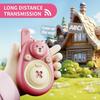 1 Pair Long Range Kids Walkie Talkies Lovely Bear Interactive Radio Transmitter  Christmas Gift