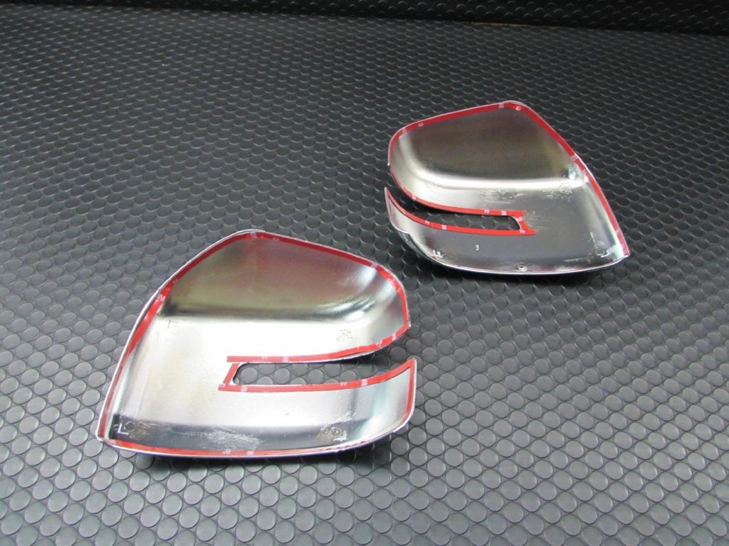 BRIGHTZ Scrum Wagon DG17W Chrome Door Mirror Cover Type B DG DG17 G17 17 Scrum Wagon 16394 [MIR-SID-152]