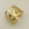 6Pcs Hollow Metal Shape Napkin Ring Wedding Party Dinner Banquet Table Ornament