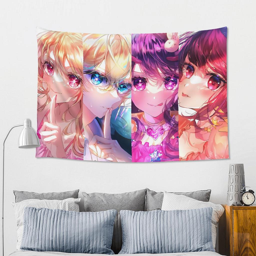 Cute Cartoon Anime Girl Tapestry Room decoration Home Decoration Tapestry Decor Accessories Cute Room Decor