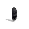 adidas Run Wide EL Slip Resistant Low Top Kids' Running Shoes Black White Children Aged 3 7 Years Old EH0267
