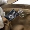 Used HERMESHandbag Brown canvas/leather Women