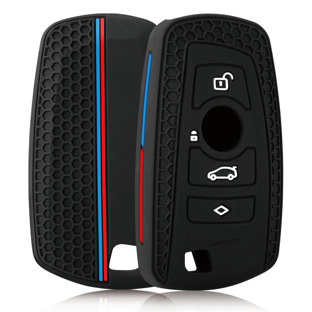 New Silicone Car Key Case Cover For Bmw 1 2 3 4 5 6 7 Series X1 X3 X4 X5 X6 F36 F25 F26 F30 F34 F10 F07 F20 Z10 G30 F15 F16