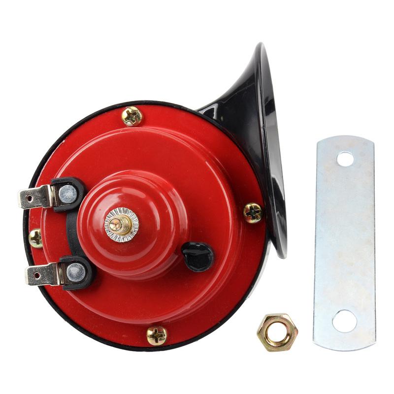 Universal Motorcycle 12V High Pitched 60dB Snail Trumpet Waterproof Electric Horn Speaker Truck Bicycle ATV Scooters Accessories
