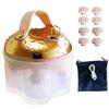 2026 Enhanced Scalp Massager with Red Light Therapy & 12 Detachable Kneading Tentacles