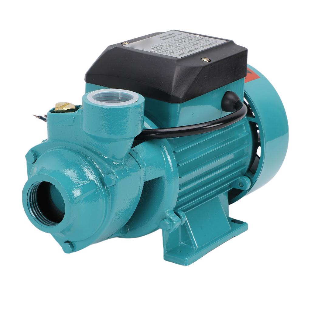 Centrifugal Pump 0.5 Horsepower 36m High Lift 36LPM Flowrate Self Priming Pump for Water Farm Irrigation