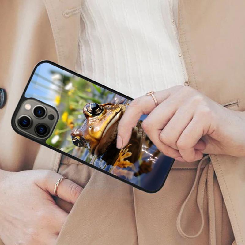 

Green Frog Wildlife Magnetic Phone Case For APPLE iPhone 17 Air 16 14 13 12 Pro Max 15 Plus Wireless Charge With MagSafe Cover iPhone 13mini