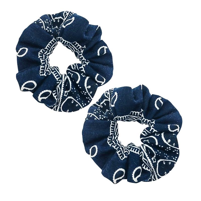2pcs/6pcs Soft Diam 11cm Hair Scrunchies Cotton Elastic Hair Band Women Girls Ponytail Holder  Hair Accessories for Women