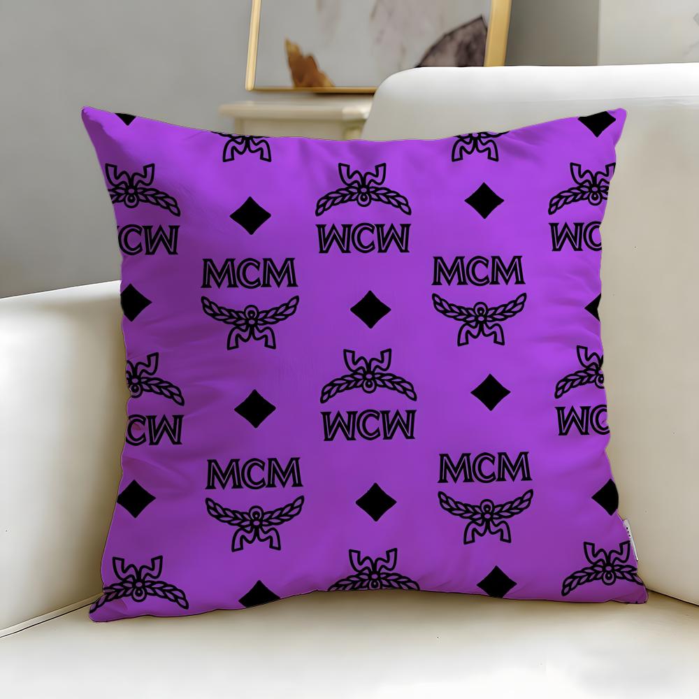 Brand Modern Creation Munchen Cushion Cover Soft EasyWash Pillow Case Versatile for Couch Bed Travel and Office