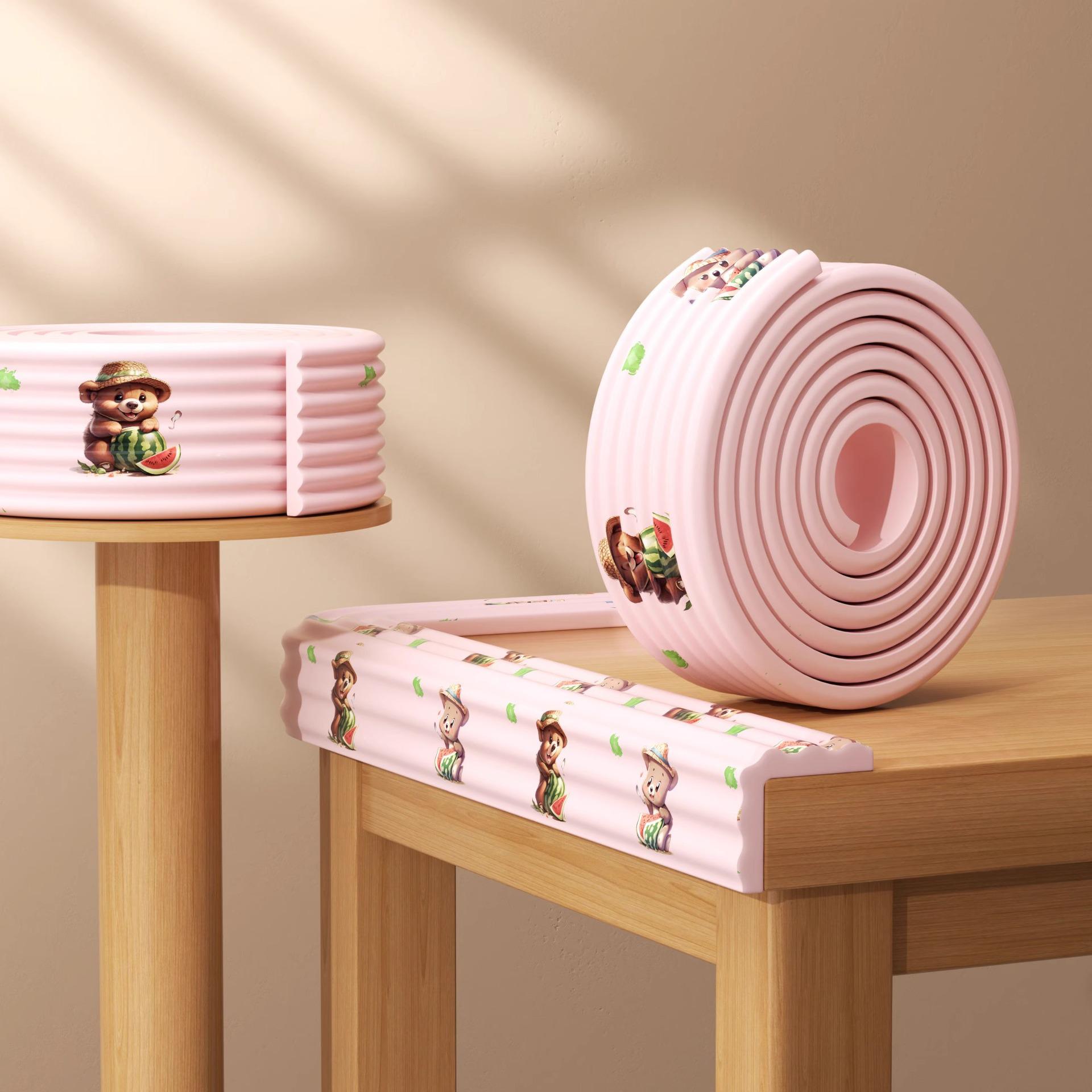 

Eco-Friendly Soft Edging Strip for Child Safety - Anti-Collision, Easy Peel, Traceless, Bump-Free Protection for Windowsills and Tables