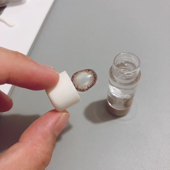 Yousheng Dust-proof Contact Lenses Case Minimalist Reusable Transparent Cup Body Contact Lenses Holder for Makeup