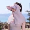 Adjustable Sunshade Sun Hat Wide-Brimmed Neck Protection Cap Portable Shawl Fisherman Hat  Summer