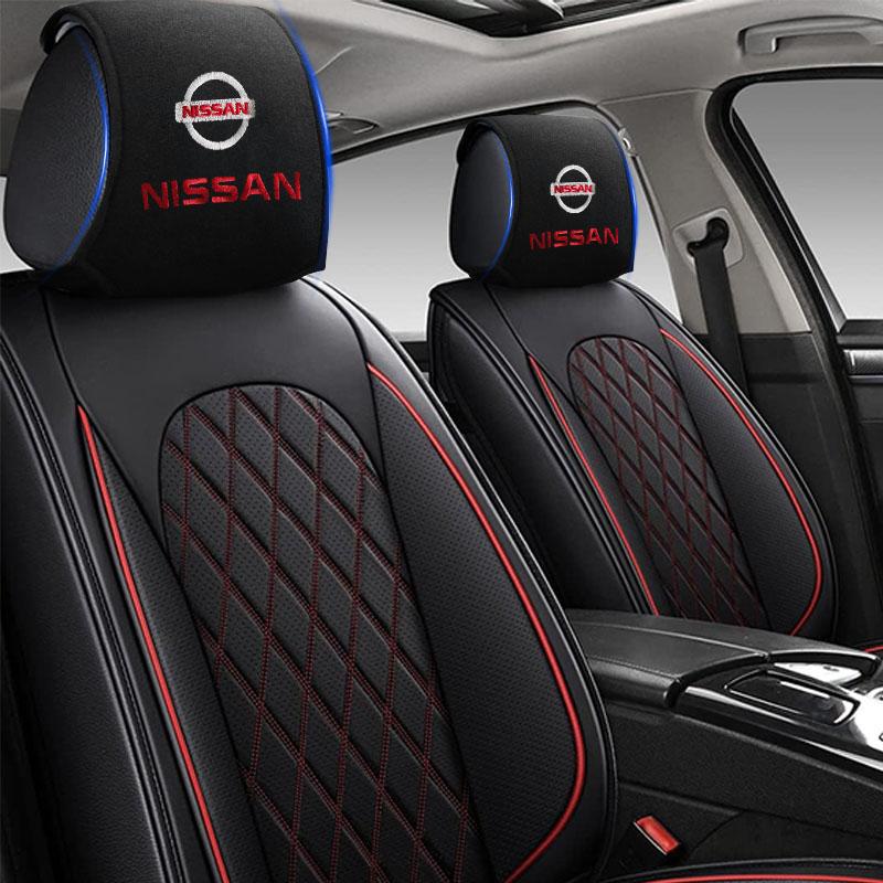 Car Seat Back Headrest Pillow Storage Bag Dustproof Cover Car Goods For Nissan Nismo Tiida Teana ALTIMA SYLPHY MURANO KICKS QASHQAI