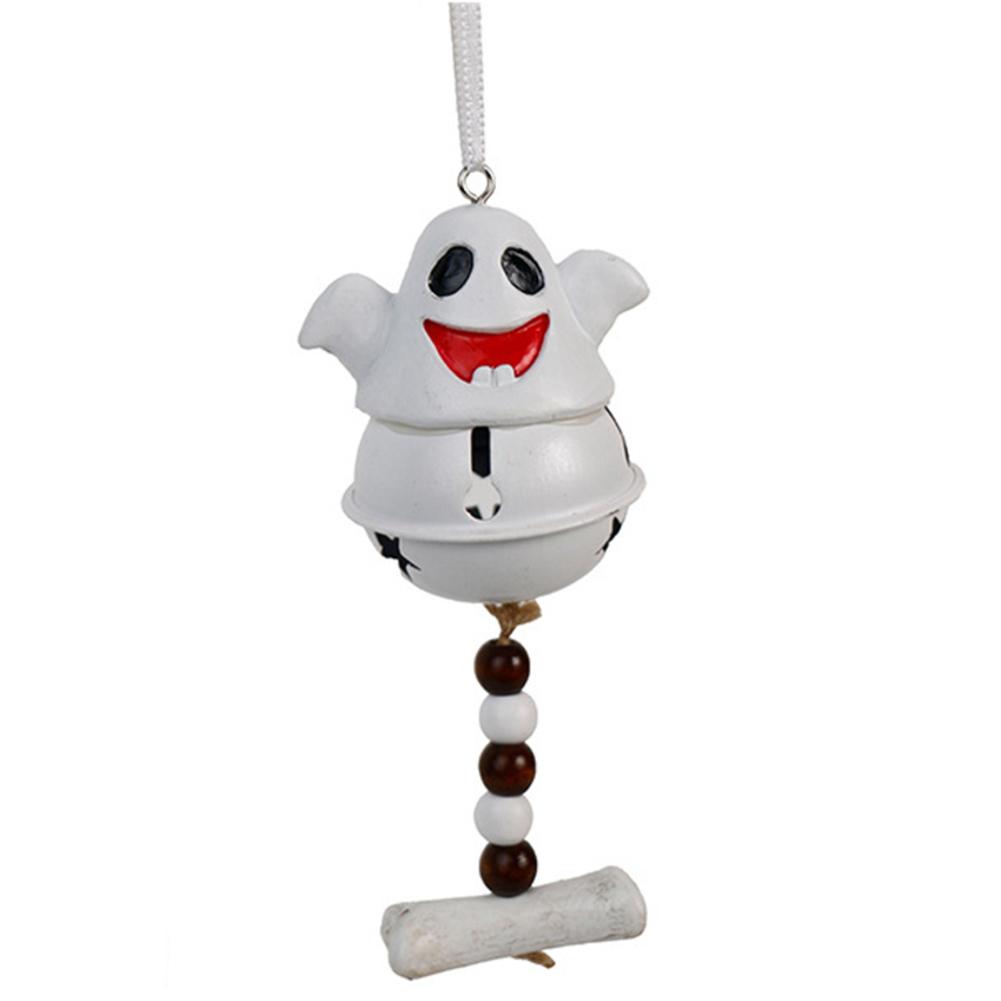 Halloween Creative Fun Resin Phantasmal Bell Pendant Decoration Door Hanging Halloween Phantasmal Bell  Wind Chimes