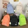 Japanese Ins Versatile Girls School Bag New Simple Junior High School Backpack Student Large Capacity Backpack