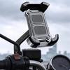 Universal Motorcycle Phone Mount 360° Rotatable Shockproof Handlebar Holder Anti Shake for Motorbike Scooter Bike Outdoor Riding