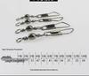 Swivel with A-Type Snap, Figure-Eight Swivel, Lure Snap, Quick Snap, Sea Figure-Eight Ring, Fishing Connector Accessories