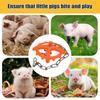Livestock Chew Bite Toy Domestic Animal Anti-Fighting Toy High Strength Entertainment Device With Chain To Consume Excess Energy