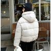 Winter Women's Thick Loose Hooded Short Cotton Jacket M-XXL