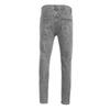 Slim Fit Black High-Waist Men's Denim Trousers