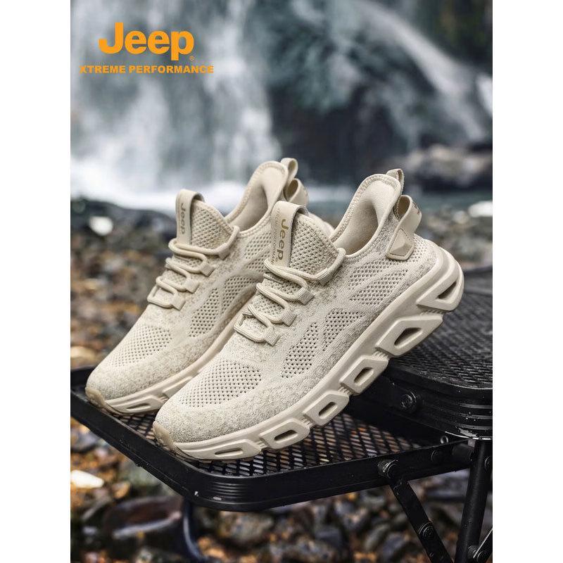 Jeep Men's Mesh Breathable Sports & Casual Shoes