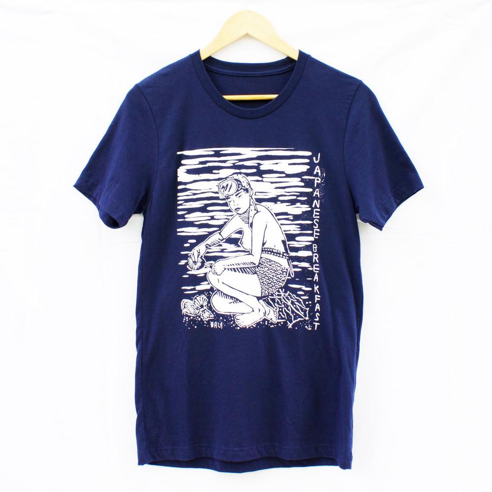 Rare Japanese Breakfast Band Album Collection Navy All Size T-Shirt BT329 Unisex T-Shirt L
