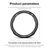 Car Steering Wheel Cover Breathable Anti Slip PU Leather Steering Cover For Buick Encore Regal Lacrosse Enclave Avenir Cascada GL8 Envision Anthem