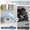 Clear Window Baseball Cap Storage Box Dust-proof Cap Holder Bag  for Home Storage
