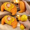 Süßes langsames Aufgehen Lebendiges Croissant Squishy Knetspielzeug Fidget Spielzeug Zarte Knetkugel Stressball Stressabbau Beruhigendes Dekompressionsspielzeug