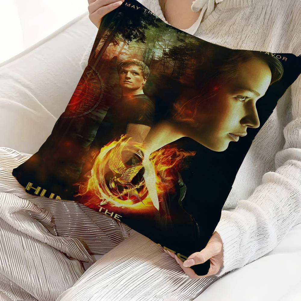 Movie Game Hunger Pillow Gift Home Office Decoration Bedroom Sofa Car Cushion Cover case x