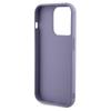 Guess Guhcp14Lpsfdgsu Iphone 14 Pro 6.1 Fioletowy/Purple Twarde Etui Metalowy Napis Z Cekinami