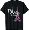 I Love Paris Eiffel Tower France French Souvenir T-Shirt