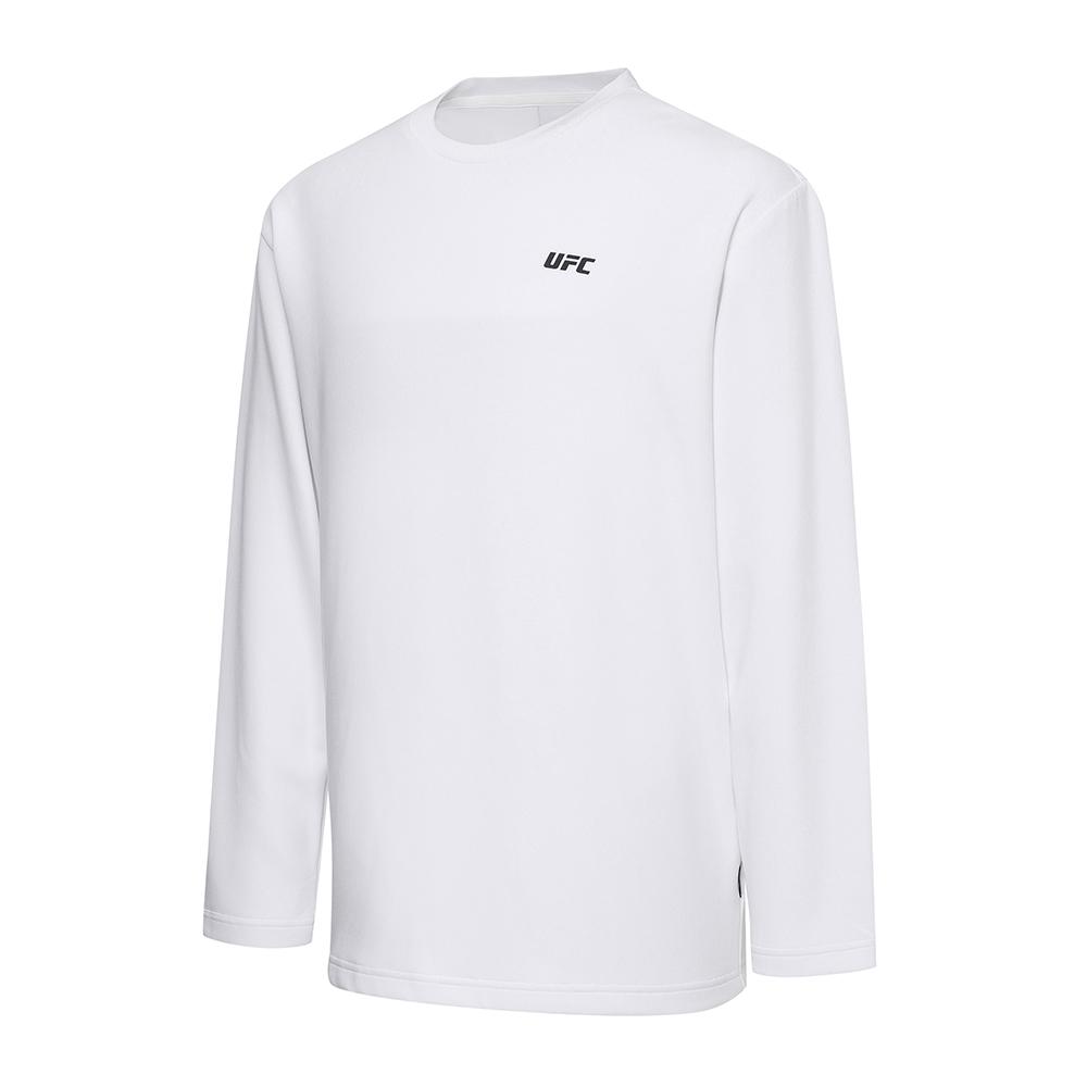 UFC SPORT Ufc Askin Relax Fit Long Sleeve T-Shirt White U2Lsx1101Wh