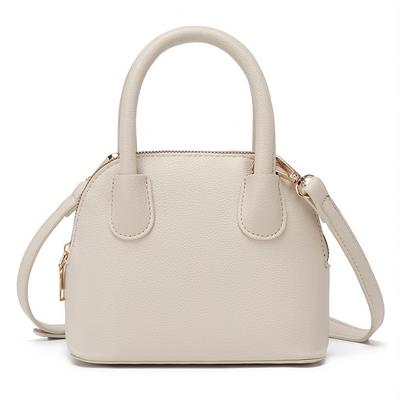 Modische und einfache Umhängetasche, elegante Ein-Schulter-Tasche, Muscheltasche mit großem Fassungsvermögen, Handtasche