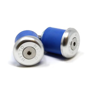 NITTO Bar End Cap SILVER EC-01