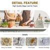 1 Pack of Ink Pattern Insulation Bag, Bento Bag, Lunch Box Bag, Outdoor Travel Ice Pack, Picnic Bag, Lunch Bag